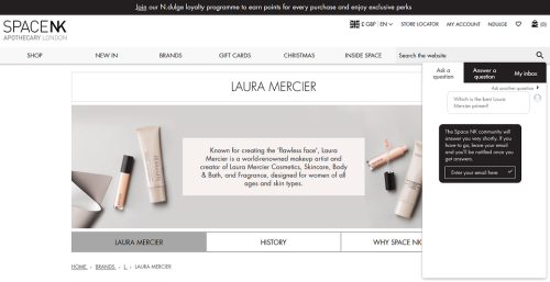 SpaceNK case study