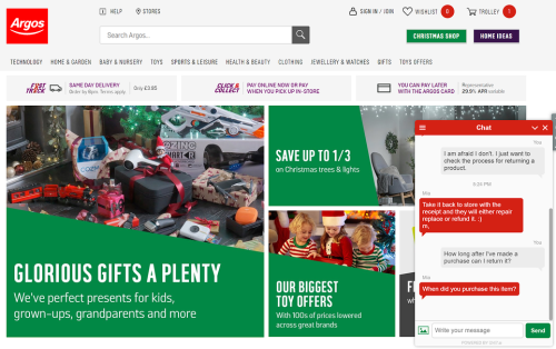 Argos case study