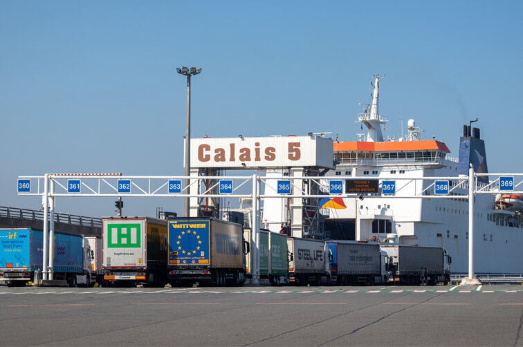 Calais seaport