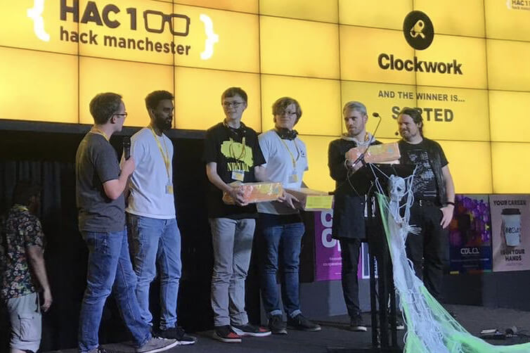 Sorted Hackathon winners