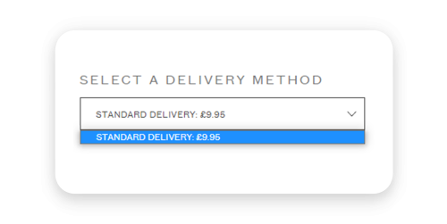 Selecting a delivery method