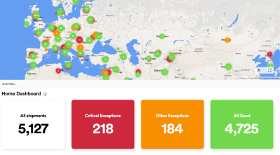 Sorted Track dashboard