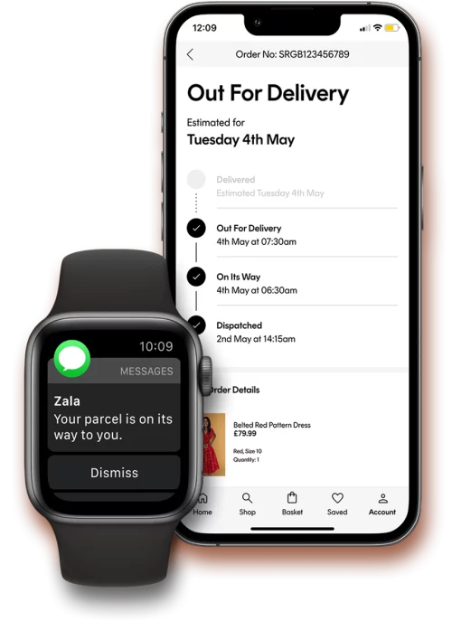 Tracking on mobile device and Google watch