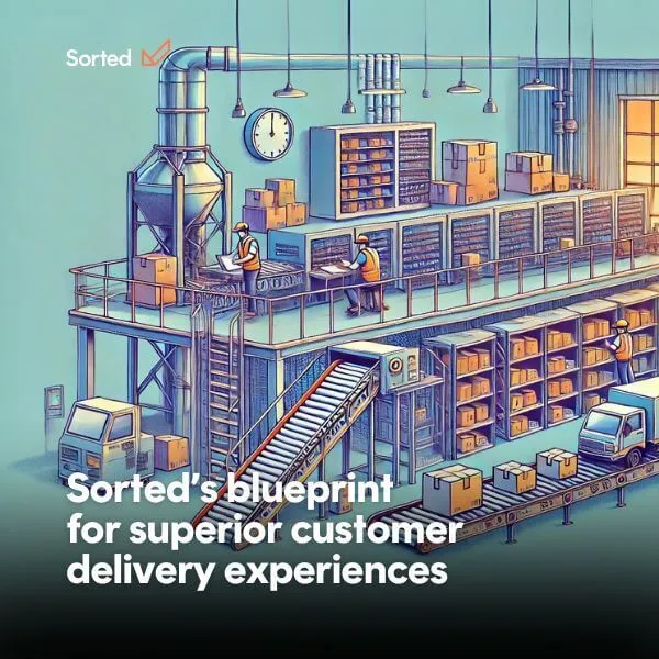 Sorted blueprint for superior customer delivery experiences