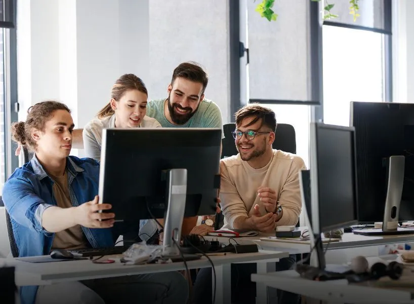 Digital team meeting