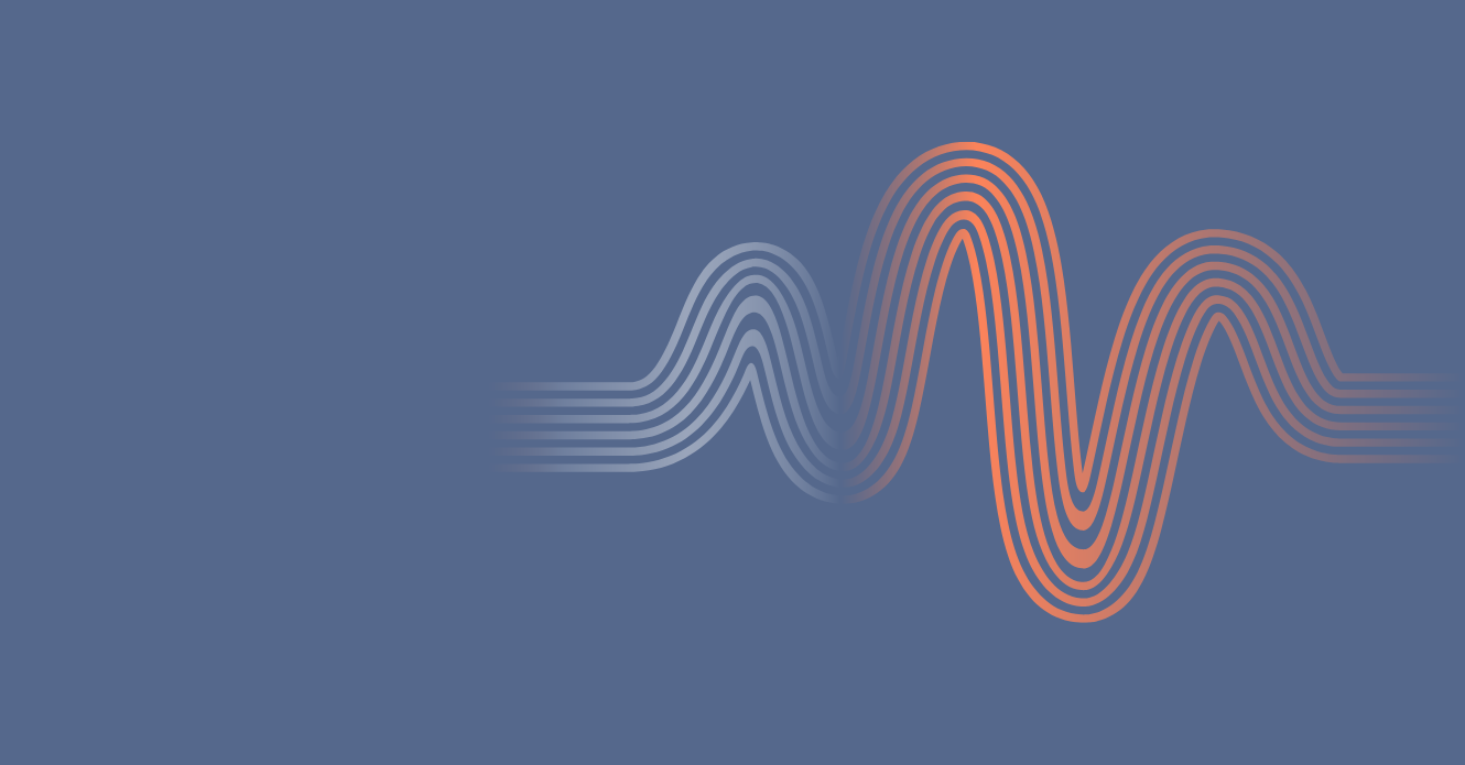 Abstract wavy lines pattern